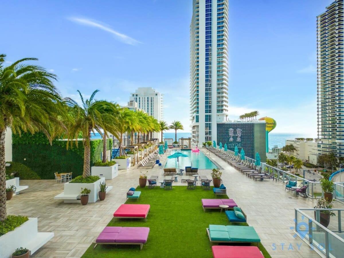 Luxury Amenities, Infinity Pool, Gym, Hot Tub Lägenhet Hollywood Exteriör bild